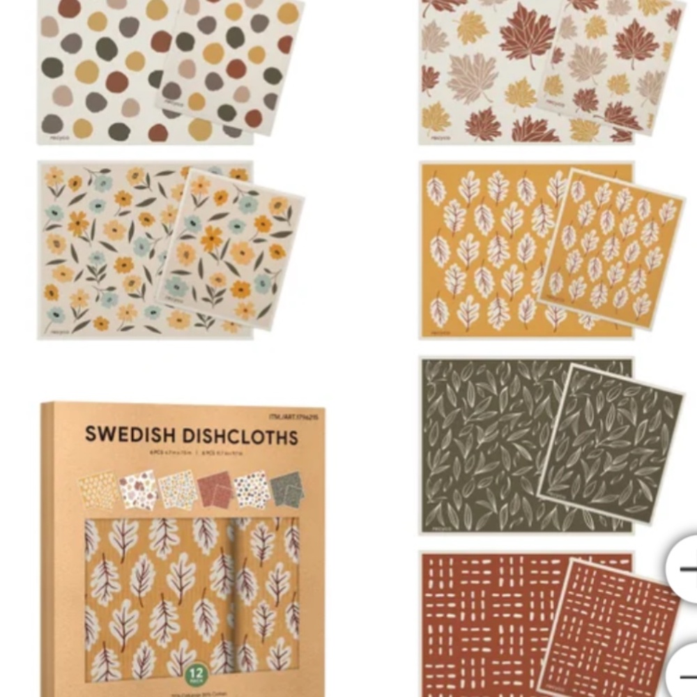 Swedish Dishcloths Reusable Assortment (12 Pack)